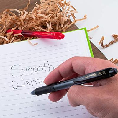Gelschrijver pentel bl107 energel-x m zwart | 12 stuks
