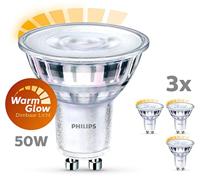 Philips Led Lamp GU10 3,8 W 345 Lumen Reflector 3 Stuks - thumbnail