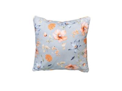 Sierkussen met paspel ca. 50x50 cm Florina blue Madison - Madison