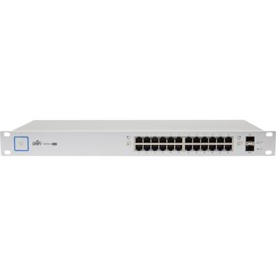 Ubiquiti Networks UniFi US-24 netwerk-switch Managed Gigabit Ethernet (10/100/1000) 1U Wit Ubiquiti Networks UniFi US-24 netwerk-switch Managed Gigabit Ethernet (10/100/1000) 1U Wit