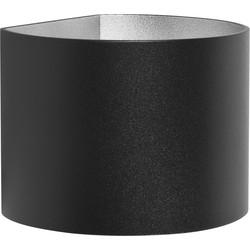 Highlight WandspotRound zwart - W3617.01