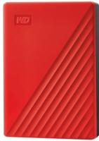 WD My Passport 4 TB Externe harde schijf (2,5 inch) USB-A 3.2 Gen 1 Rood WDBPKJ0040BRD-WESN - thumbnail