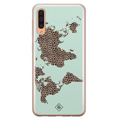 Samsung Galaxy A50/A30s siliconen hoesje - Wild world