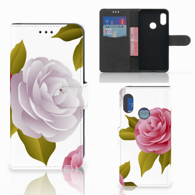 Xiaomi Mi A2 Lite Hoesje Roses Xiaomi Mi A2 Lite Hoesje Roses