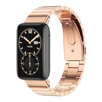 Stalen schakelband - Rosé goud - Xiaomi Smart band 7 Pro - thumbnail