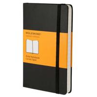 Moleskine notitieboek, ft 9 x 14 cm, gelijnd, harde cover, 192 bladzijden, zwart - thumbnail