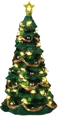 Lemax joyful christmas tree, clear light verlichte boom 2025