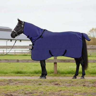 VidaXL Paardendeken marineblauw polyester