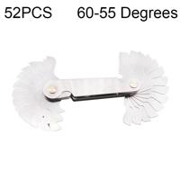 52 PC's metrische 60 graden + Britse 55 graden CR roestvrij staal draad Gauge - thumbnail