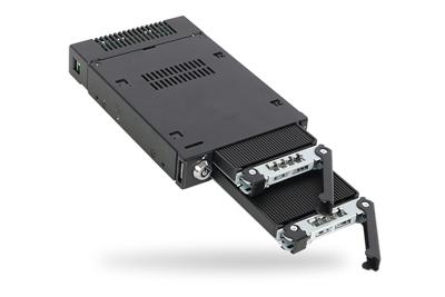 Icy Dock MB834TP-B behuizing voor opslagstations SDD-behuizing Aluminium, Zwart 2.5 Icy Dock MB834TP-B behuizing voor opslagstations SDD-behuizing Aluminium, Zwart 2.5