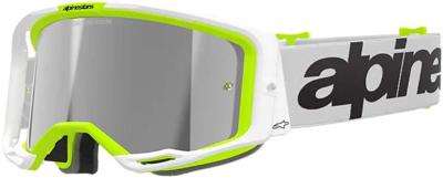 Alpinestars vision 8 wordmark (mirror silver) - mtb goggle