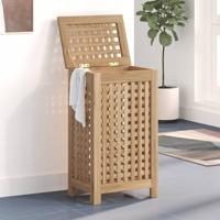 VidaXL Wasmand 35x25x60 cm massief teakhout - thumbnail