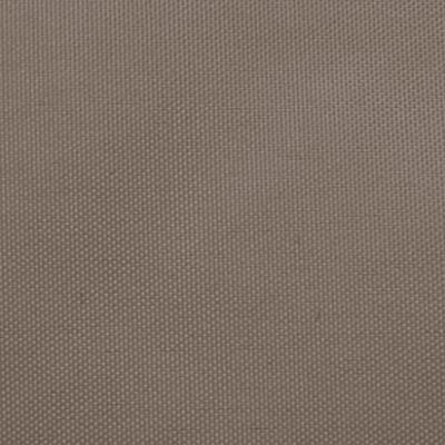 Zonnescherm rechthoekig 2x3 m oxford stof taupe - thumbnail