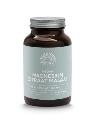 Mattisson HealthStyle Magnesium Citraat Malaat 78mg