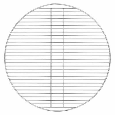 VidaXL Barbecuerooster zilver 57 x 57 cm roestvrij staal