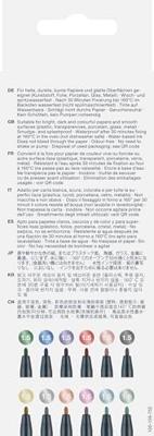 Faber Castell Marker Metallic - 12 stuks in etui