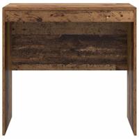 Bureau Oud hout 80 x 50 x 76 cm Bewerkt hout - thumbnail