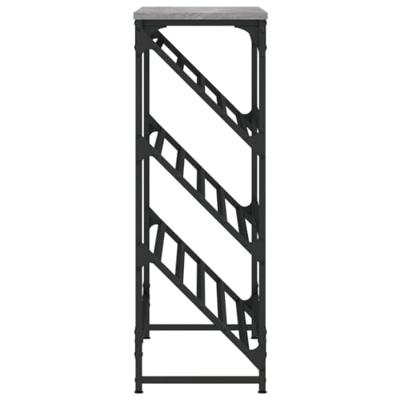 VidaXL Schoenenrek 90x30x85 cm bewerkt hout grijs sonoma