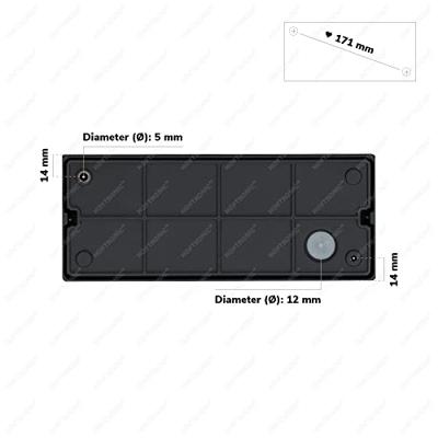Kansas Dubbel LED Wandlamp - 12W 1200lm - IP65 Waterdicht - 3000K Warm Wit - Binnen en buiten - Kubus - Up & Down Light - Zwart Kansas Dubbel LED Wandlamp - 12W 1200lm - IP65 Waterdicht - 3000K Warm Wit - Binnen en buiten - Kubus - Up & Down Light - Zwart