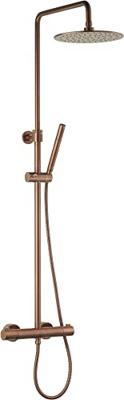 Ben Lavion 250 Cool regendoucheset Ø25cm geborsteld koper pvd