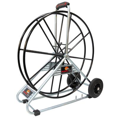 RUNPO Haspel Ø 770mm Smal verzinkt/gepoedercoat t.b.v. Polyester Touw Ø10-12mm