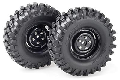 Absima 1:10 Crawler Complete wielen Offroad V Block Crawler Zwart 2 stuk(s)