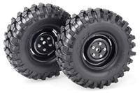 Absima 1:10 Crawler Complete wielen Offroad V Block Crawler Zwart 2 stuk(s) - thumbnail