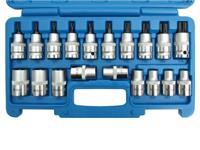 SW STAHL Sw-stahl dopsleutel set profi-torx inserts 16-part - thumbnail