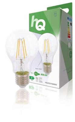 HQ HQLFE27A60002 Led Retro Filament Lamp E27 A60 6 W 806 Lm 2700 K HQ HQLFE27A60002 Led Retro Filament Lamp E27 A60 6 W 806 Lm 2700 K