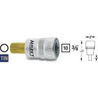 HAZET Dopsleutelbit 8808-10 · 3/8 inch (10 mm) vierkant hol · Binnenveeltandprofiel XZN · SW M10 - thumbnail