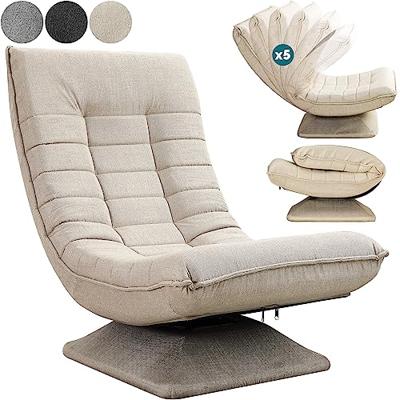 Relax Lounger Aberdeen Stof Creme - thumbnail