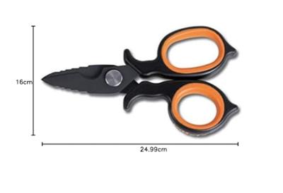 Beta 1128BAX Elektricienmes-schaar | 150 mm | Voor knippen en ruimen - 011280088 Beta 1128BAX Elektricienmes-schaar | 150 mm | Voor knippen en ruimen - 011280088