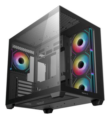 DeepCool CG530 4F Midi Tower Zwart - thumbnail