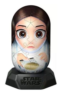 Ravensburger 3d puzzel hylkies star wars princess leia, 54st.