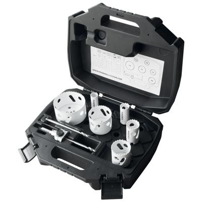 Loodgieter set Bi-metaal Mandrex FineXcut M42 19mm tot 57mm zesk.11, 10-delig