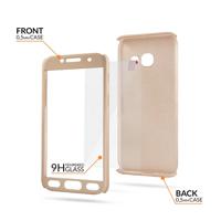 Samsung S9 Plus Full Body 360 Super Thin Case Cover Hoesje Goud - thumbnail