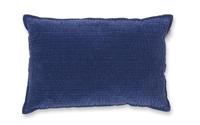 Pip Studio Pip Studio Velvet Sky sierkussen Donkerblauw 40x60 cm - thumbnail