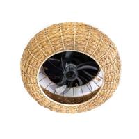 ETH Ventilator met lampFan.8 Rotan - 05-F9814 - thumbnail