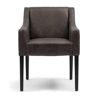 Rivièra Maison Eetkamerstoel 'Savile Row' Pellini, kleur Espresso Rivièra Maison Eetkamerstoel 'Savile Row' Pellini, kleur Espresso