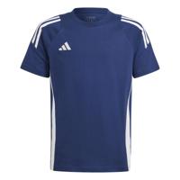 adidas Tiro 24 Sweat T-Shirt Kids Donkerblauw Wit - thumbnail