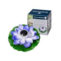 FIAP 3206-2 SOLAR ACTIVE WaterLily Purple Decoratieve lamp op zonne-energie LED LED vast ingebouwd Paars - thumbnail