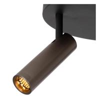 Lucide GRADO - Plafondspot - Ø 25 cm - 3xGU10 (MR11) - Grijs ijzer - thumbnail