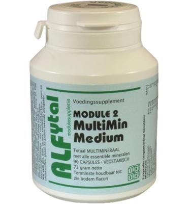 Alfytal MultiMin medium complete mineraalformule 90 Vegetarische capsules