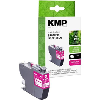 KMP Inktcartridge vervangt Brother LC-3219XLM Compatibel Magenta B58MX 1538,4006