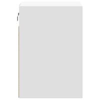 Tv-wandmeubels 2 st met LED-verlichting 41x31x45 cm wit - thumbnail