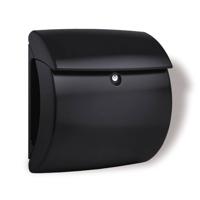 Burg-Wächter Kiel kunststof brievenbus - zwart - thumbnail