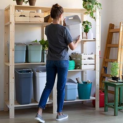 Curver Ready To Collect Prullenbak 20L Blauw/Lichtgrijs