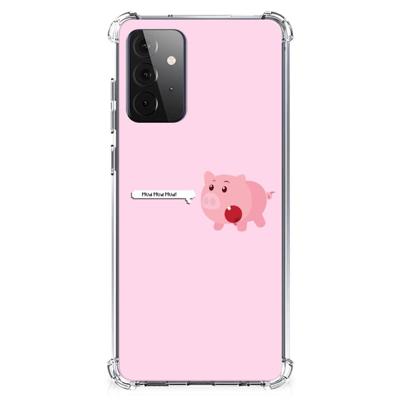 Samsung Galaxy A72 4G/5G Stevig | Bumper Hoesje | Pig Mud Samsung Galaxy A72 4G/5G Stevig | Bumper Hoesje | Pig Mud