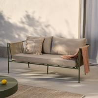 Kave Home 2-zits Loungebank 'Zivia' Staal en touw - thumbnail