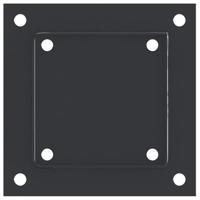 Paonderstellen vierkant 4 st 121x121 mm gepoedercoat staal - thumbnail